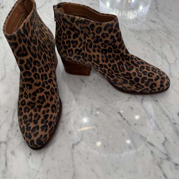 ❤️SOLD❤️ Seychelles Floodplain Leopard Print Ankle Booties - Picture 3 of 8
